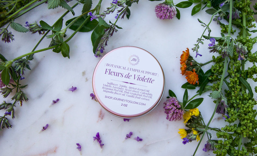 Travel Size Fleurs de Violette Botanical Lymphatic Support