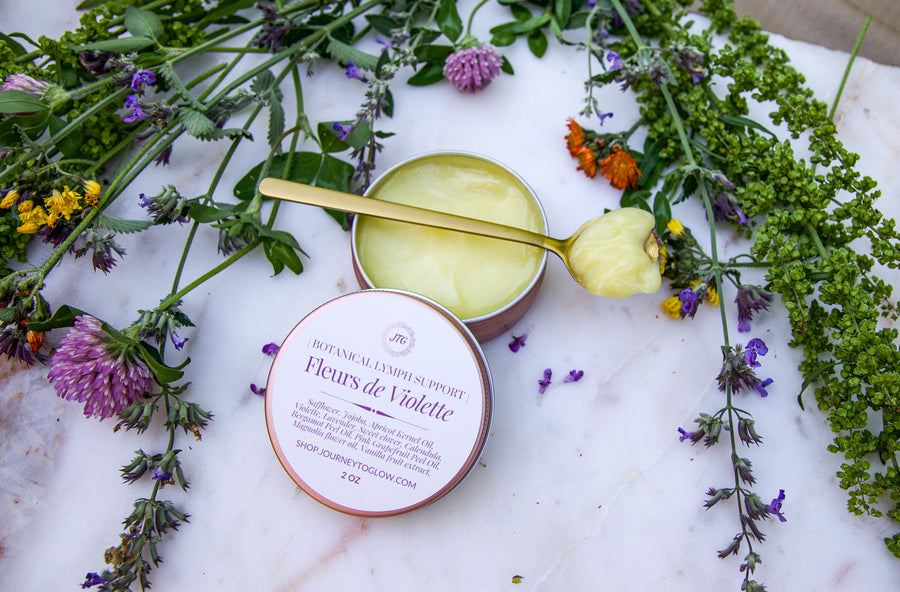 Travel Size Fleurs de Violette Botanical Lymphatic Support